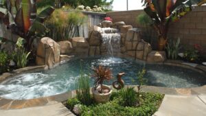 Orange Custom Swimming Pool